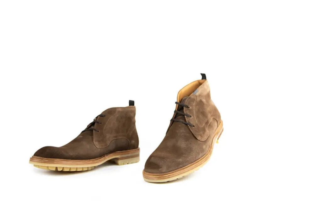 Veterboots En Bikerboot^Floris van Bommel De Hamer 01.02 Cognac