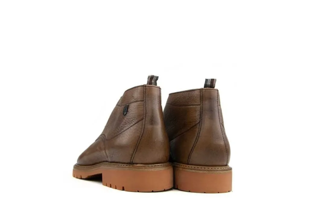 Veterboots En Bikerboot^Floris van Bommel De Karper 01.05 Taupe