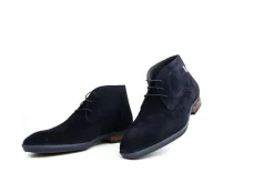 Hoge Veterschoenen | Nette Schoenen^Floris van Bommel De Mosser 01.03 D.Blue