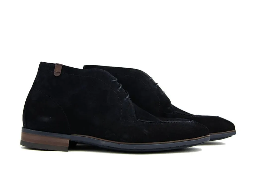 Hoge Veterschoenen | Nette Schoenen^Floris van Bommel De Slimmer 03.02 D.Blue