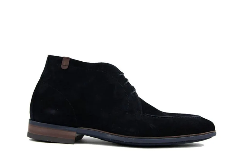 Hoge Veterschoenen | Nette Schoenen^Floris van Bommel De Slimmer 03.02 D.Blue