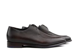 Veterschoenen | Nette Schoenen^Floris van Bommel De Stapper 56.01 D.Brown
