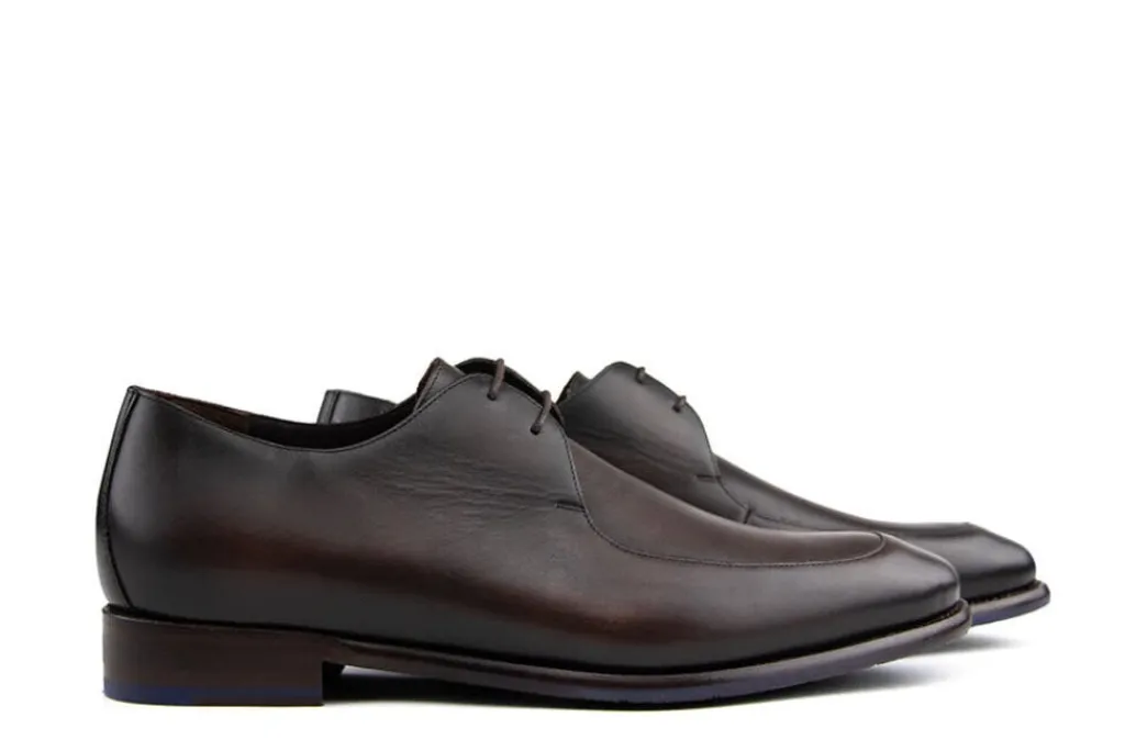 Veterschoenen | Nette Schoenen^Floris van Bommel De Stapper 56.01 D.Brown