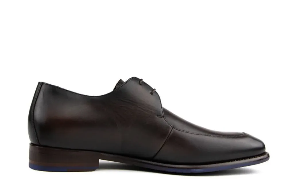Veterschoenen | Nette Schoenen^Floris van Bommel De Stapper 56.01 D.Brown
