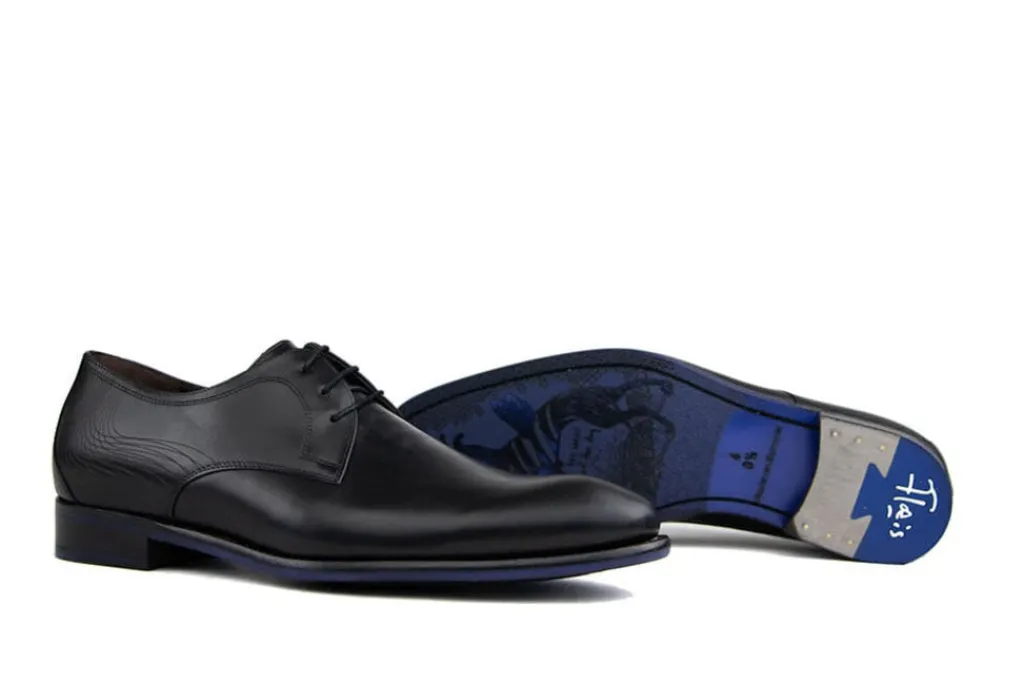 Veterschoenen | Nette Schoenen^Floris van Bommel De Stapper 43.01 Black