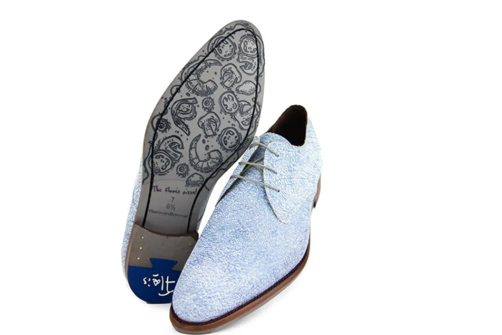 Veterschoenen | Nette Schoenen^Floris van Bommel De Stapper 58.01 D.Blue