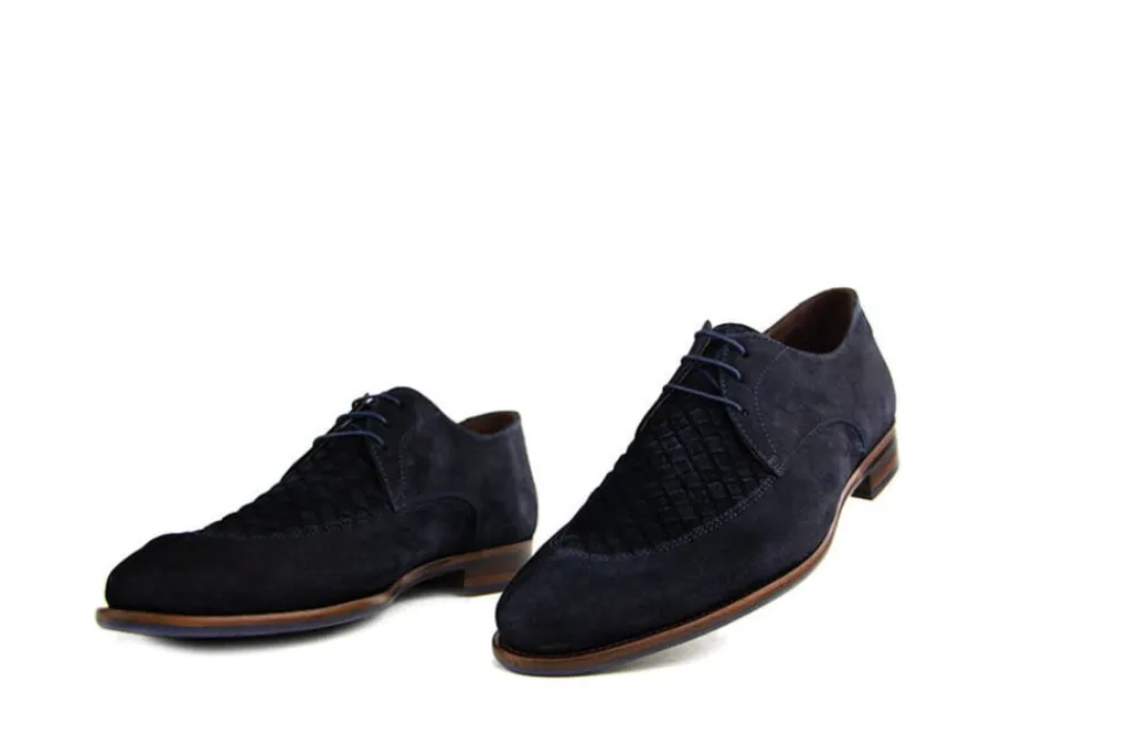 Veterschoenen | Nette Schoenen^Floris van Bommel De Stapper 50.01 D.Blue