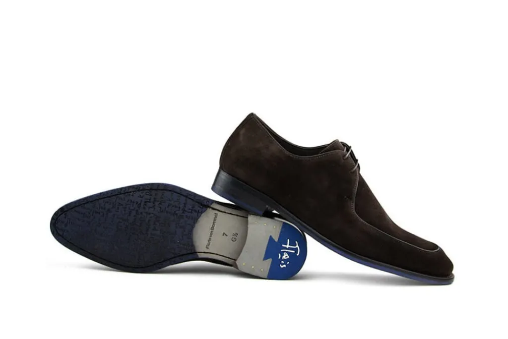 Veterschoenen | Nette Schoenen^Floris van Bommel De Stapper 54.00 D.Brown