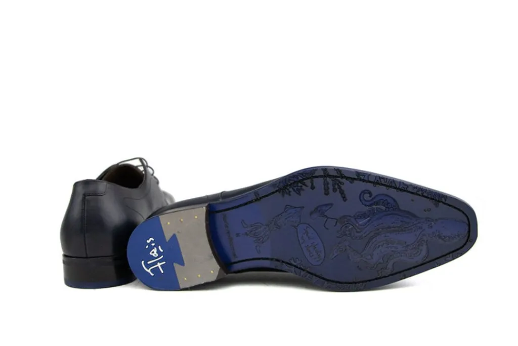 Veterschoenen | Nette Schoenen^Floris van Bommel De Stijler 37.01 D.Blue