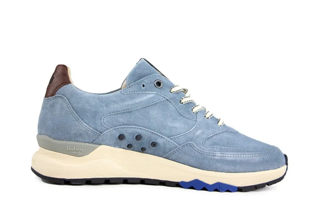 Sneakers^Floris van Bommel De Treener 02.02 L.Blue