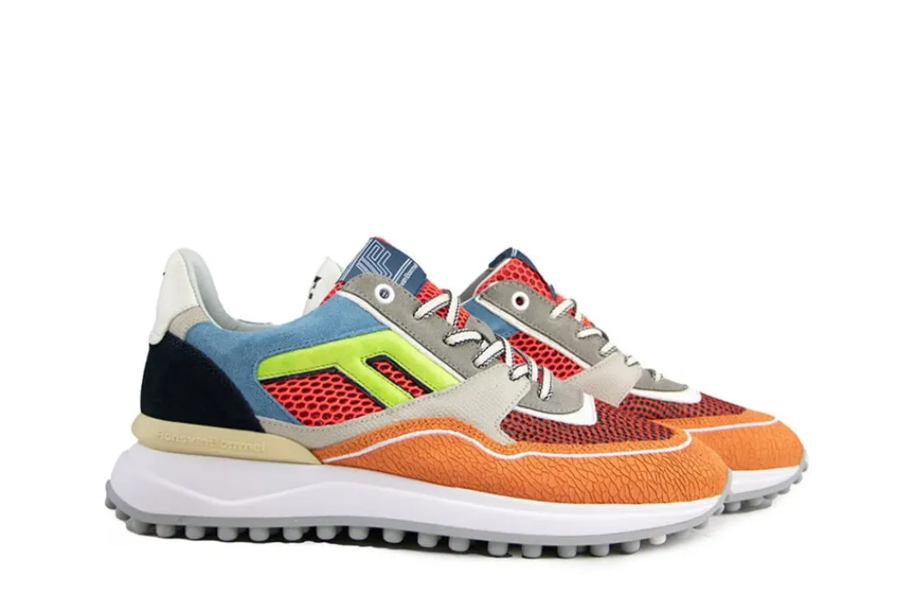 Sneakers^Floris van Bommel Noppi 29.32 Orange
