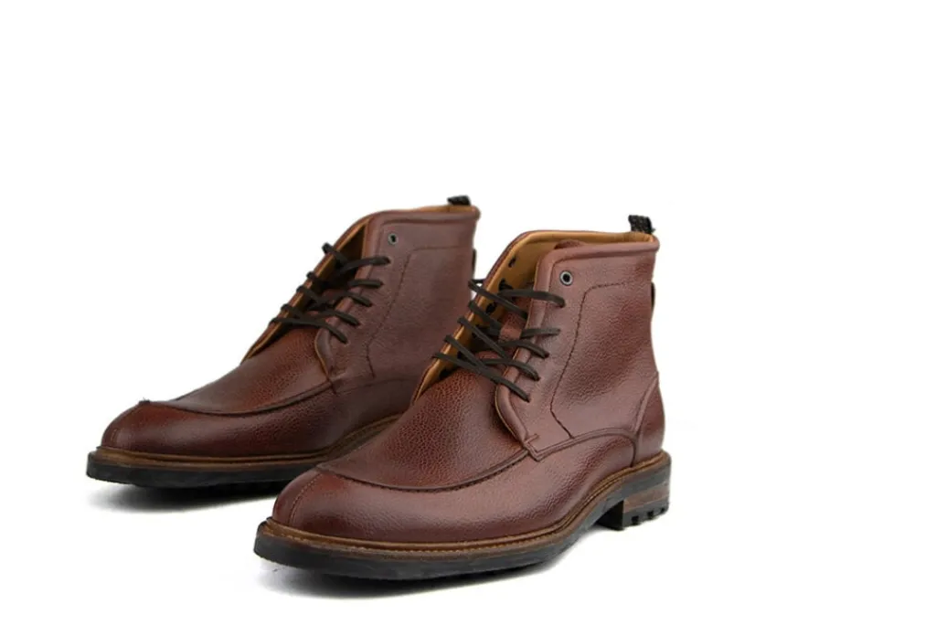 Veterboots En Bikerboot^Floris van Bommel Rocki 08.09 Cognac