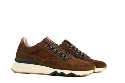Sneakers^Floris van Bommel Sneakers De Zager 01.11 Cognac