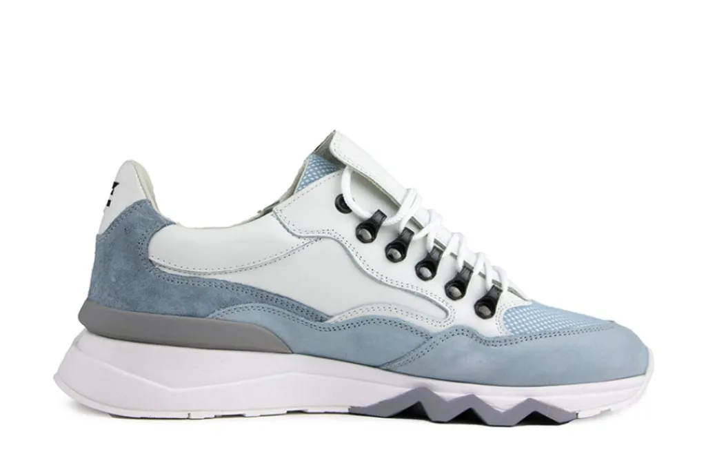 Sneakers^Floris van Bommel Sneakers De Zager 01.24 L.Blue