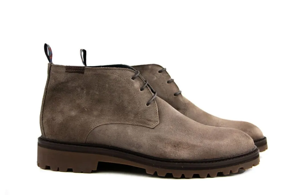 Veterboots En Bikerboot^Floris van Bommel Sturdi 01.21 Taupe
