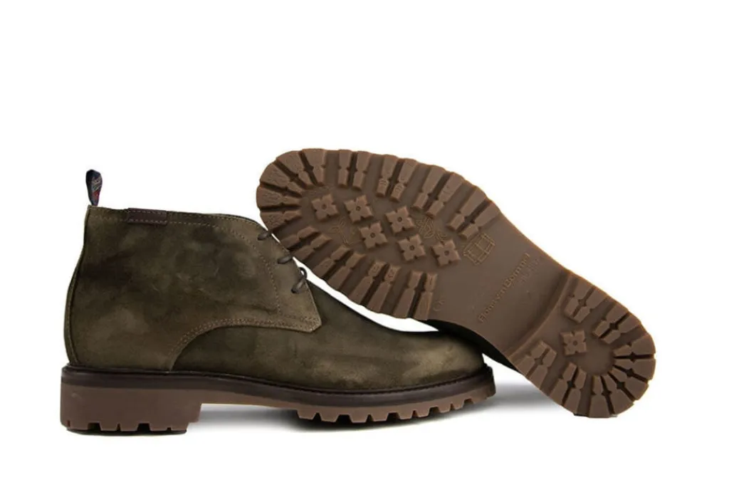 Veterboots En Bikerboot^Floris van Bommel Sturdi 01.22 Darkgreen