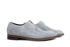 Nette Schoenen | Veterschoenen^Floris van Bommel Veterschoen De Stapper 50.04 L.Blue