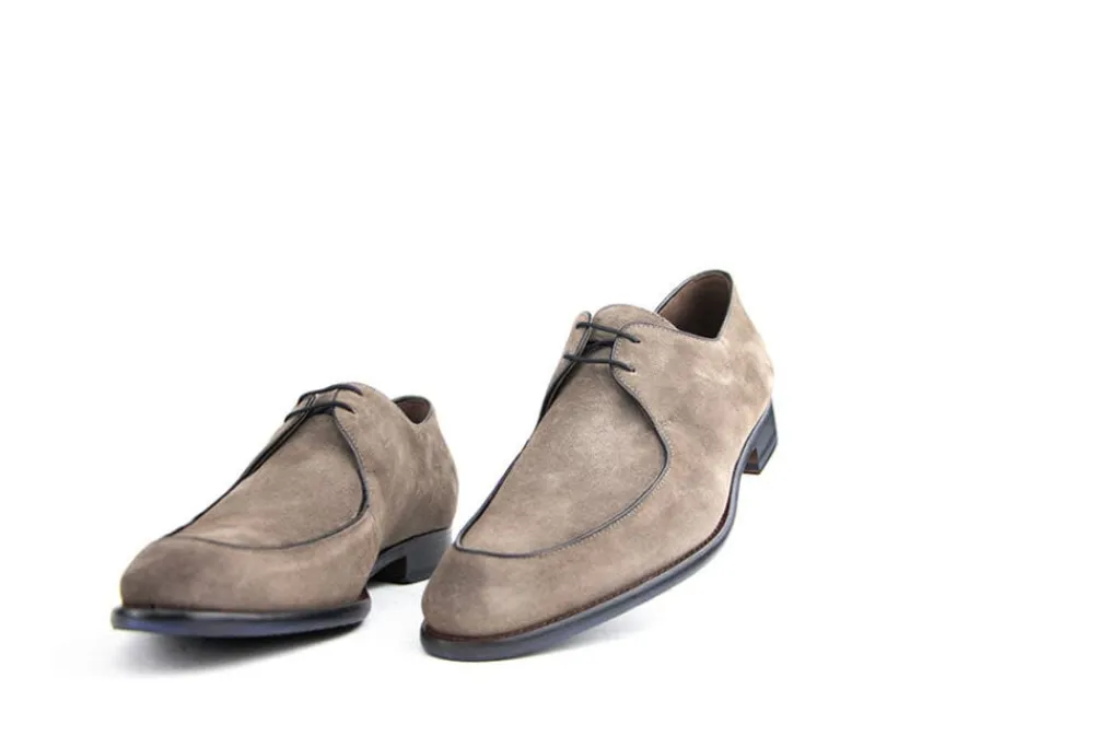 Veterschoenen | Nette Schoenen^Floris van Bommel Veterschoen De Stapper 54.02 Taupe