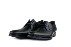 Veterschoenen | Nette Schoenen^Floris van Bommel Veterschoenen Zwart De Stijler 25.03