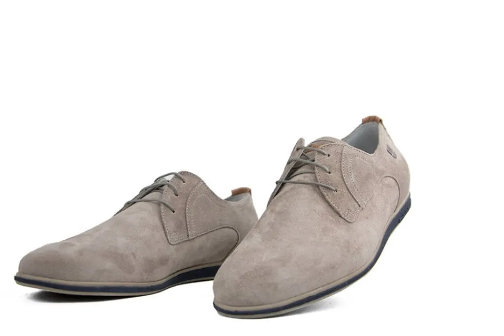 Sneakers^Floris van Bommel Veterschoen Presli 02.28 L.Brown