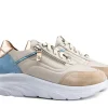 Sneakers | Wijdte K^Footnotes Sneaker Pien Beige Calf Combi