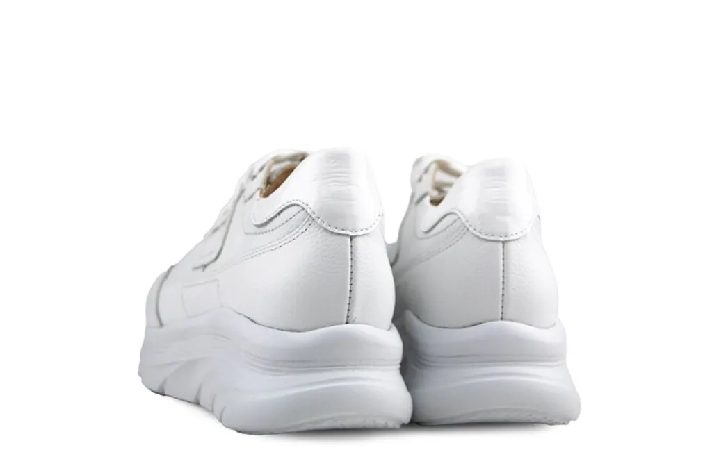 Sneakers | Wijdte K^Footnotes Sneaker Pien Offwhite Calf Nappa
