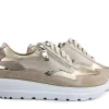 Sneakers | Wijdte H^Footnotes Sneaker Saar Chevreau Luxe Gold