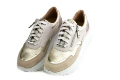Sneakers | Wijdte H^Footnotes Sneaker Saar Chevreau Luxe Gold