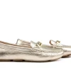 Mocassins | Loafers / Instappers^Fred de la Bretoniere Moccassin Light Gold Metallic