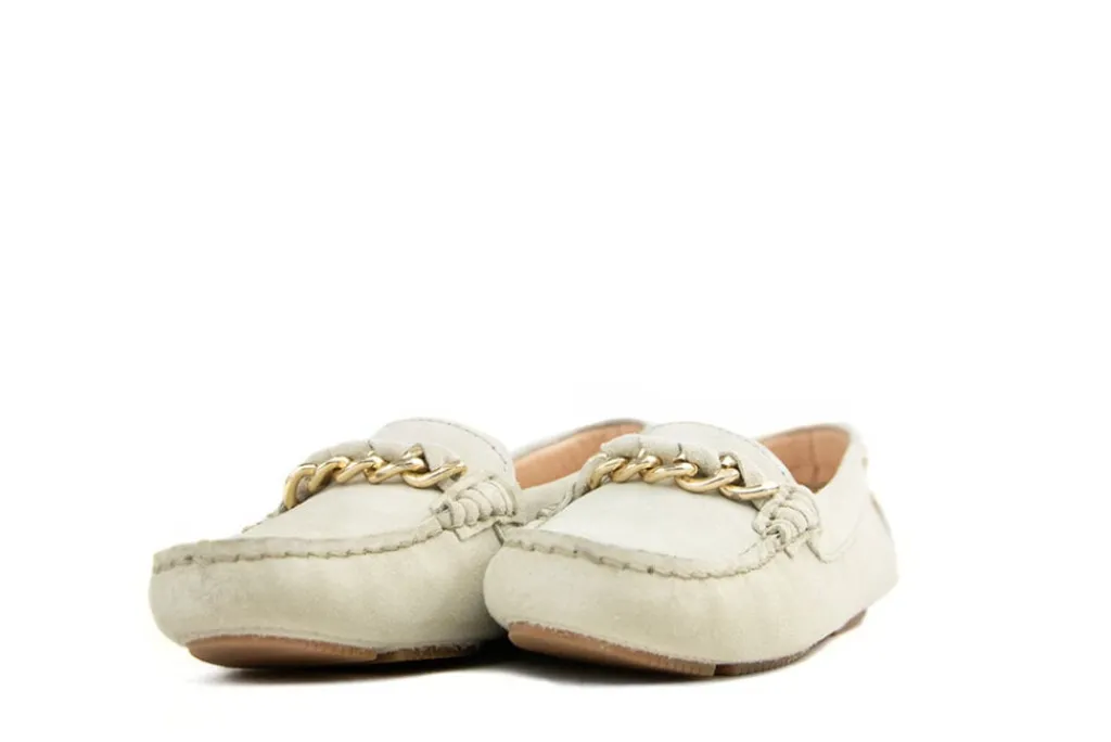 Mocassins | Loafers / Instappers^Fred de la Bretoniere Moccassins Beige Suede
