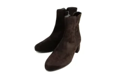 Enkellaarzen^Gabor Enkellaars Chocolate Suede