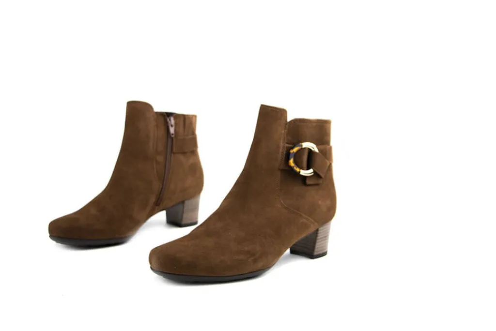 Enkellaarzen^Gabor Enkellaars Gesp Reh Suede