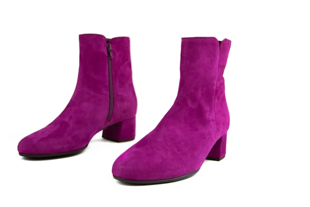 Enkellaarzen^Gabor Enkellaars Orchid Suede