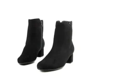 Enkellaarzen^Gabor Enkellaarzen Black Samtchevreau