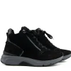 Sneakers^Gabor Hoge Sneaker Schwarz  Anthrazit