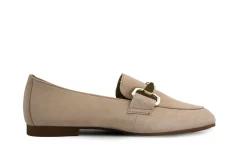 Loafers / Instappers^Gabor Loafer Bit Oak Gold Suede