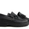 Instappers | Loafers / Instappers^Gabor Loafer Bit Schwarz Calf