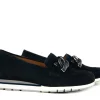 Loafers / Instappers^Gabor Loafer Ketting Dark Blue Suede