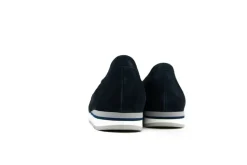 Loafers / Instappers^Gabor Loafer Ketting Dark Blue Suede