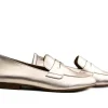 Instappers | Loafers / Instappers^Gabor Loafer Puder Satin Metallic