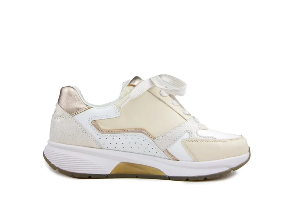 Sneakers^Gabor Rolling Soft Sneaker Weiss Panna