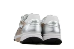 Sneakers^Gabor Rolling Soft Sneaker Weiss Silber Puder