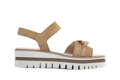 Sandalen | Sandalen En Slippers^Gabor Sandaal Ketting Caramel Suede