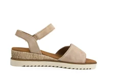 Sandalen En Slippers | Wijdte G^Gabor Sandaal Sand Suede Bast