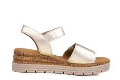 Sandalen | Sandalen En Slippers^Gabor Sandaal Satin Puder Gold