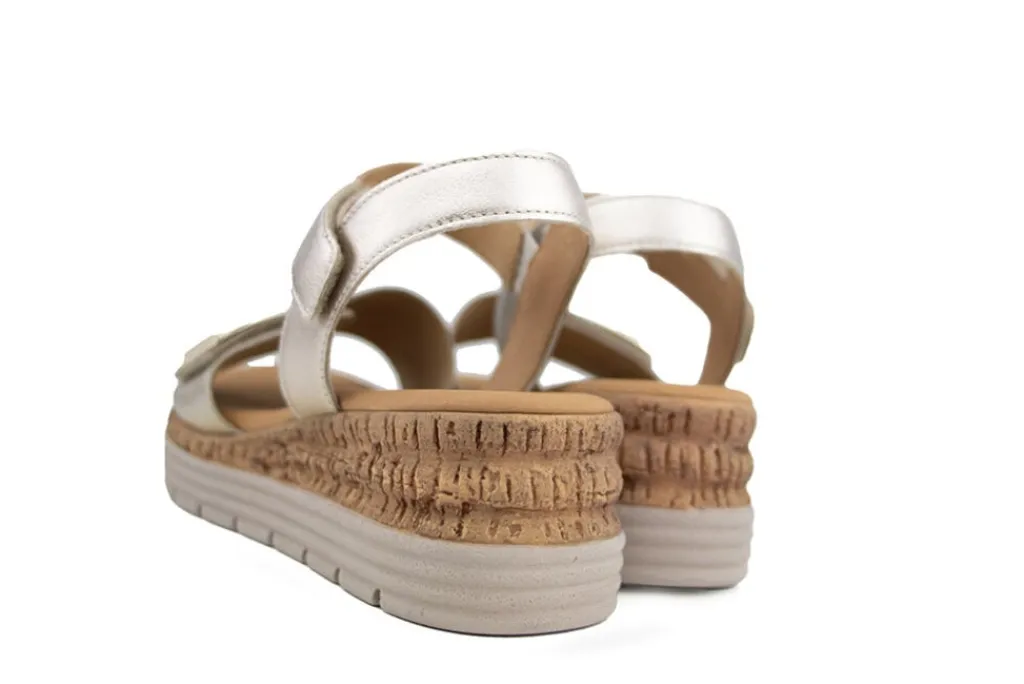 Sandalen | Sandalen En Slippers^Gabor Sandaal Satin Puder Gold