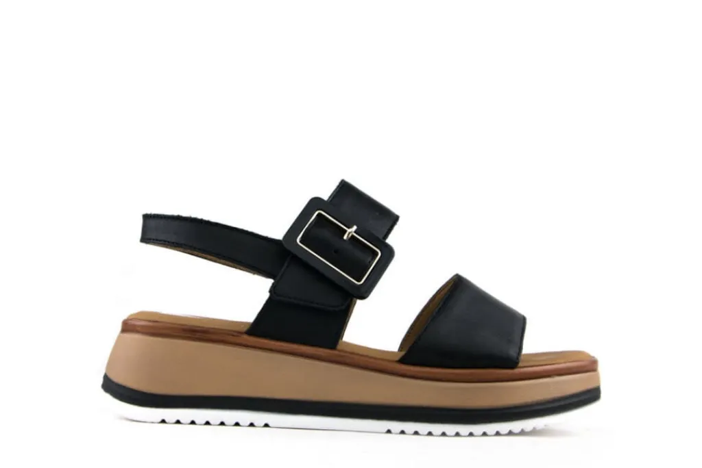Sandalen | Sandalen En Slippers^Gabor Sandaal Schwarz Calf