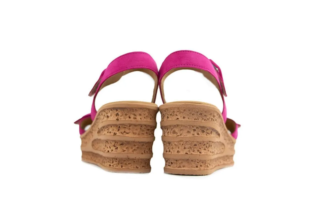 Sandalen | Sandalen En Slippers^Gabor Sandaal Sleehak Pink Suede