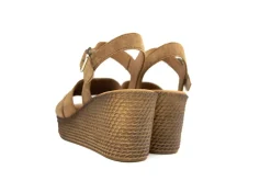 Sandalen | Sandalen En Slippers^Gabor Sandaal Sleehak Walnut Suede