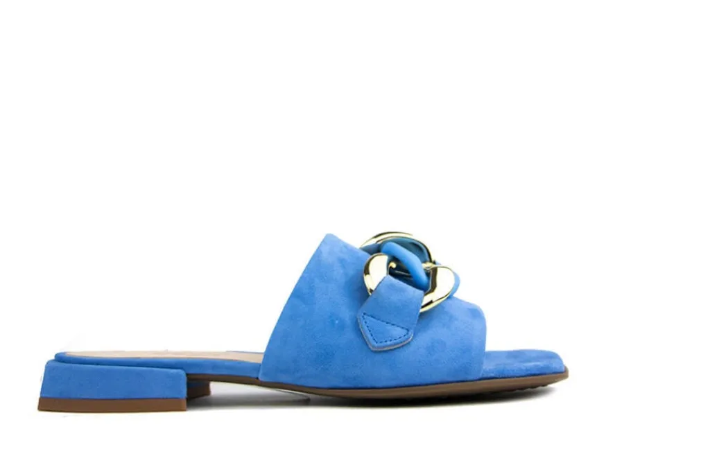 Slippers | Sandalen En Slippers^Gabor Slipper Ketting Arktis Suede